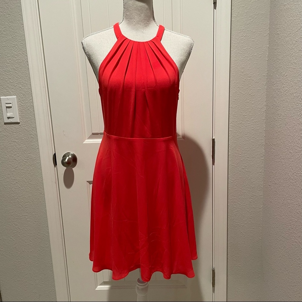EXPRESS halter, knee length dress